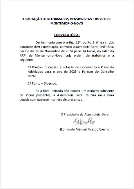 conv orça e pa 2025