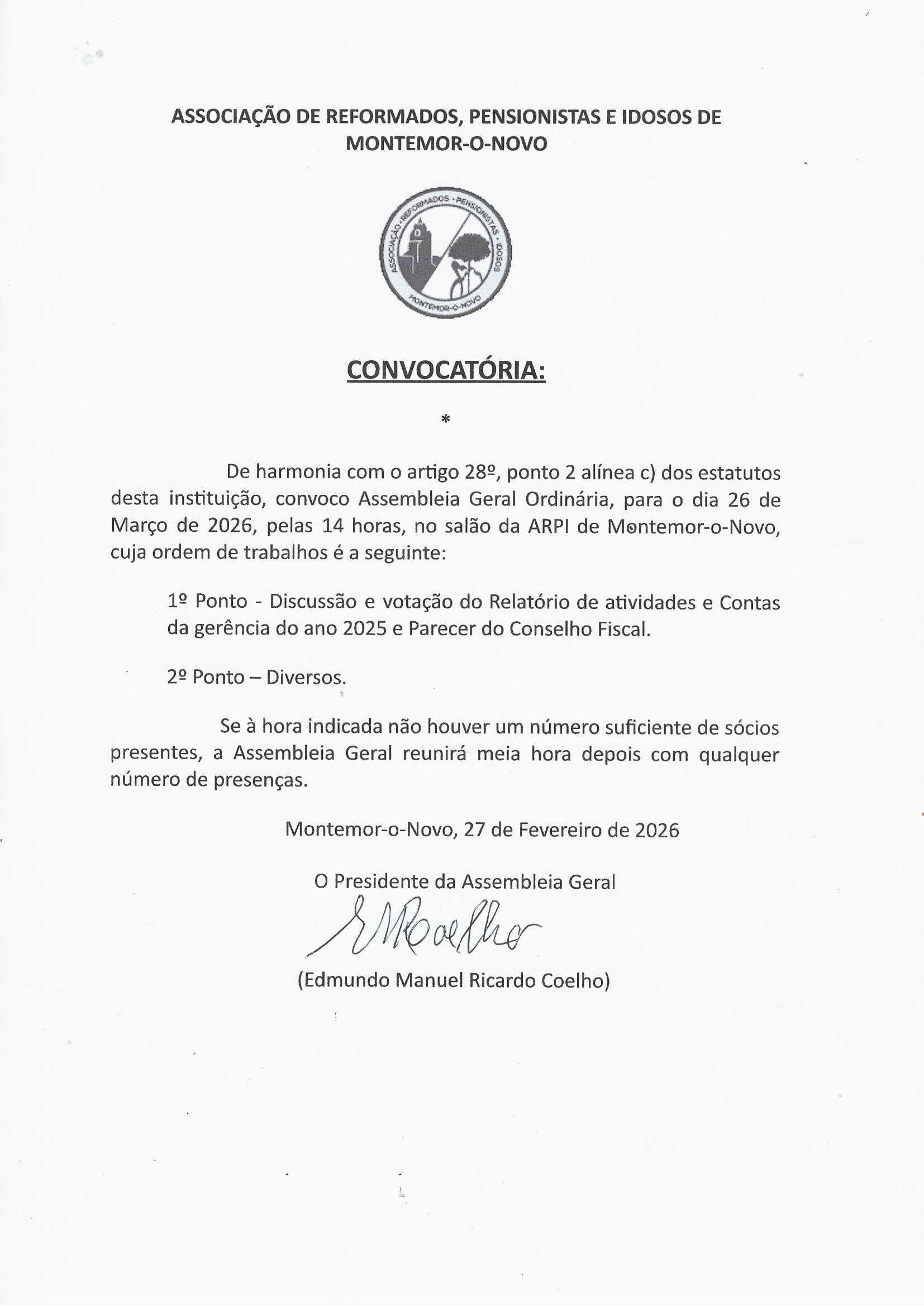 convocatoria contas março 2026