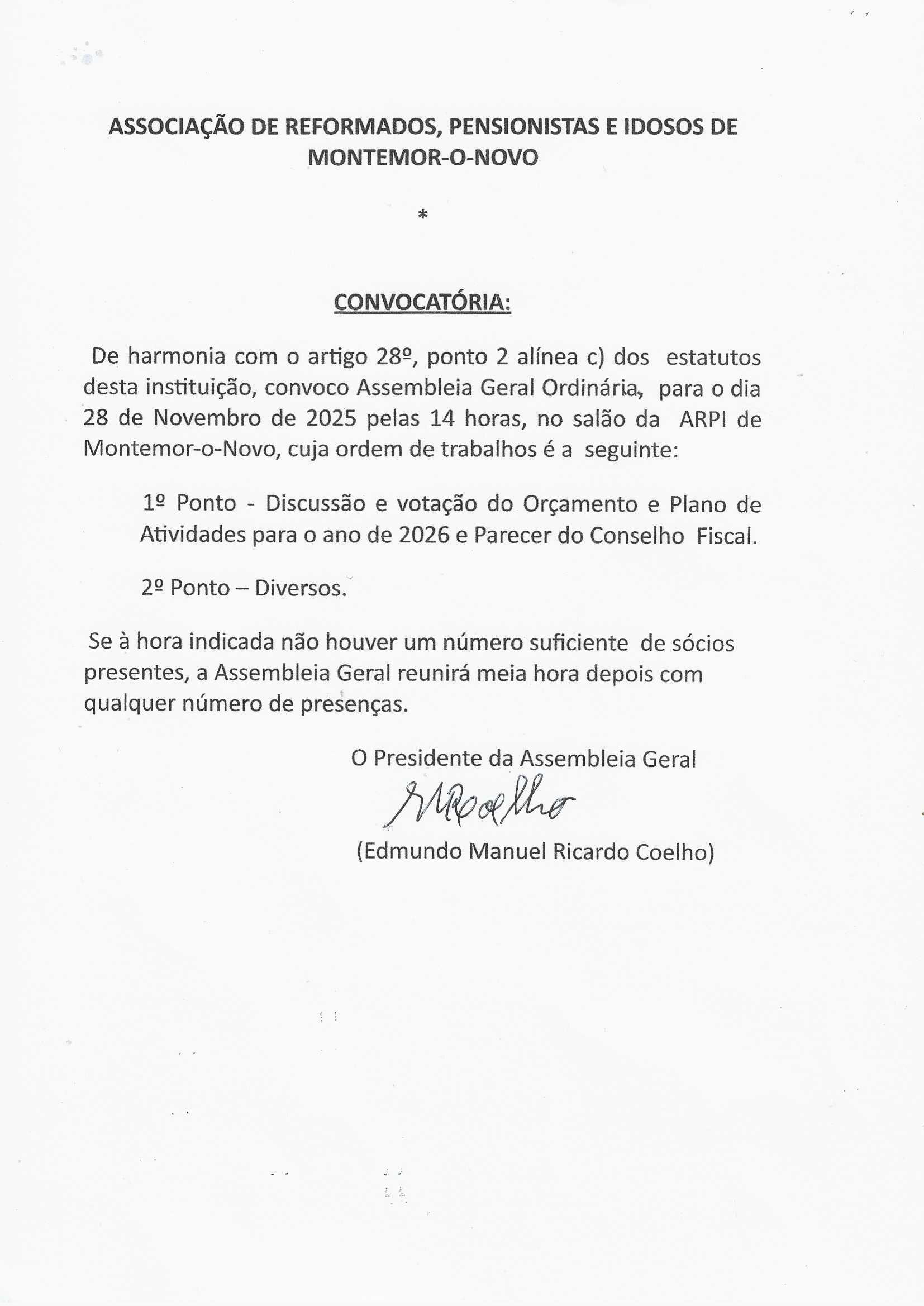 convocatoria orçamento 2025